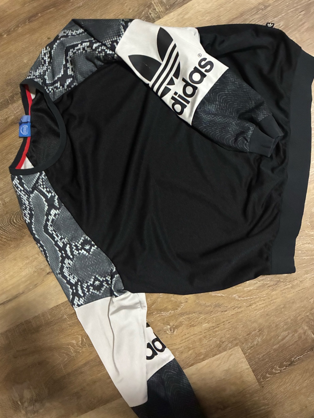 Adidas Snake Print Sweater